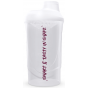 Gymqueen Shaker White 500 ml - 1